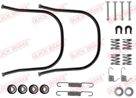 QUICK BRAKE Tarvikesarja, jarrukengät 105-0634